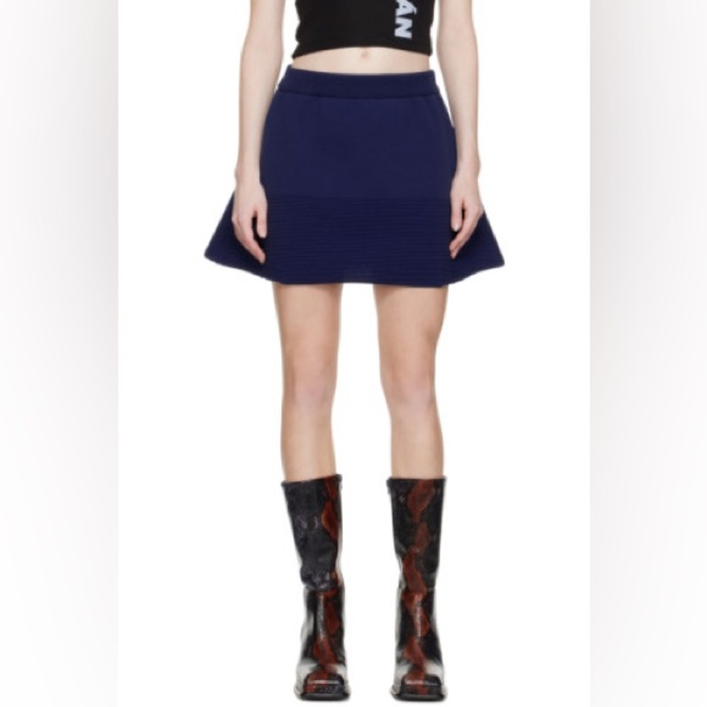 Hugo Boss Blue Skaters Skirt